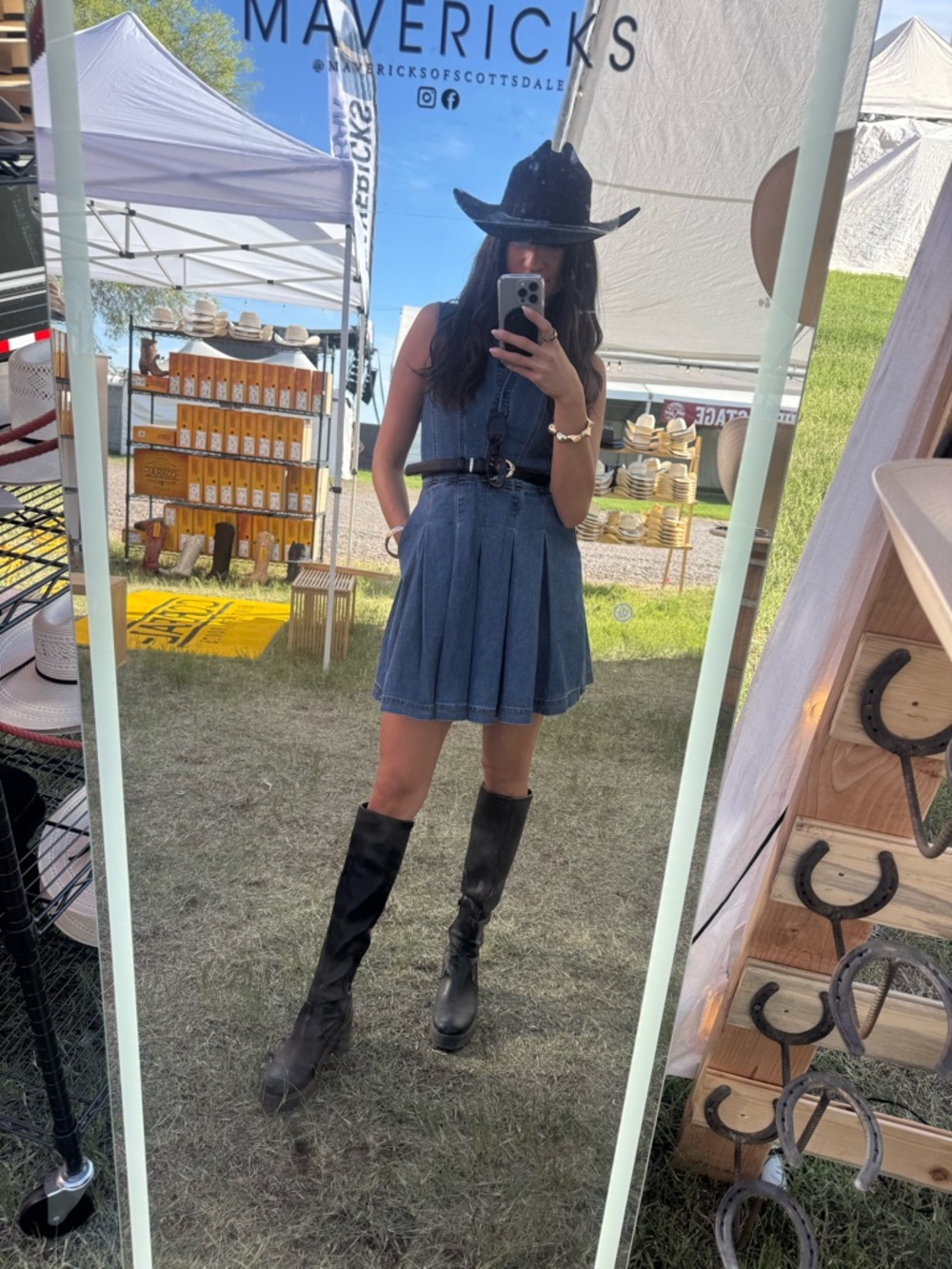 Blue Denim Dress